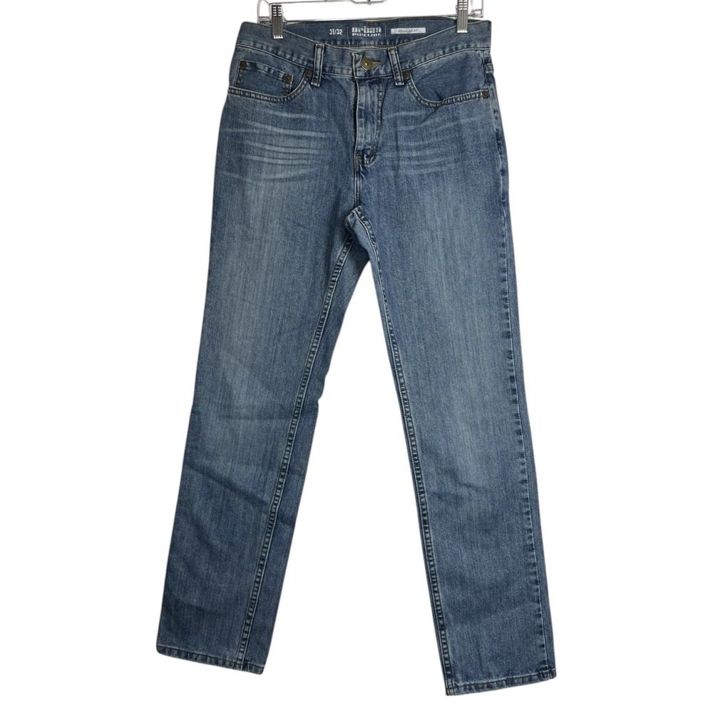 URBAN PIPELINE Sz 31x32 Men's Jeans Regular Fit Medium Blue Wash Straight Cotton